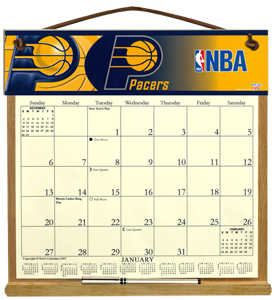 Indiana Pacers Calendar Holder